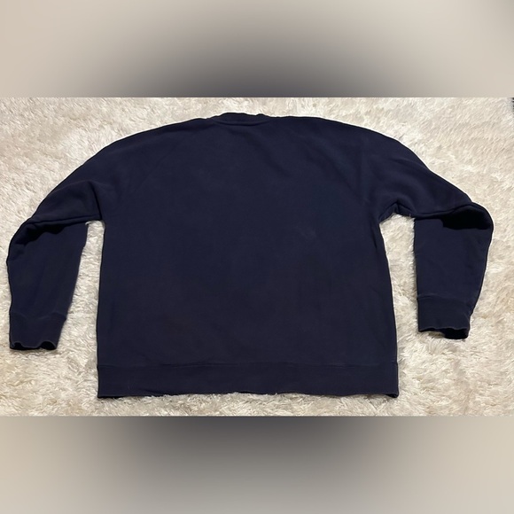 ORVIS Men's Navy Blue Size Medium Sweatshirt EUC - Picture 3 of 3